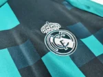 Real Madrid 2017-18 Second Away Retro Long Sleeve Jersey - Image 3