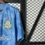 Palmeiras 2025-26 Blue Goalkeeper Jersey - Image 3