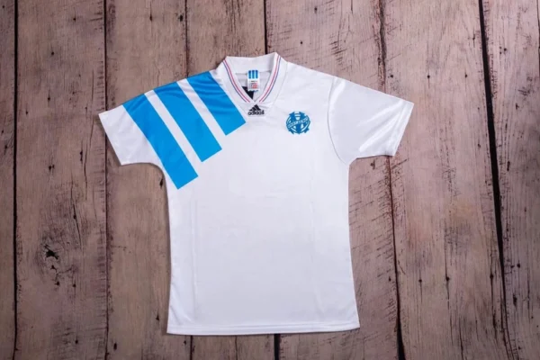 Olympique de Marseille 1992-93 Home Retro Jersey