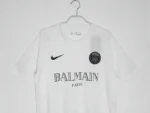 PSG 2020-21 White Retro Training Jersey - Image 3