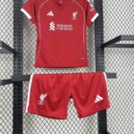 Liverpool 2025-26 Home Kids Kit - Image 3