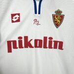 Real Zaragoza 2004-05 Home Retro Jersey - Image 3