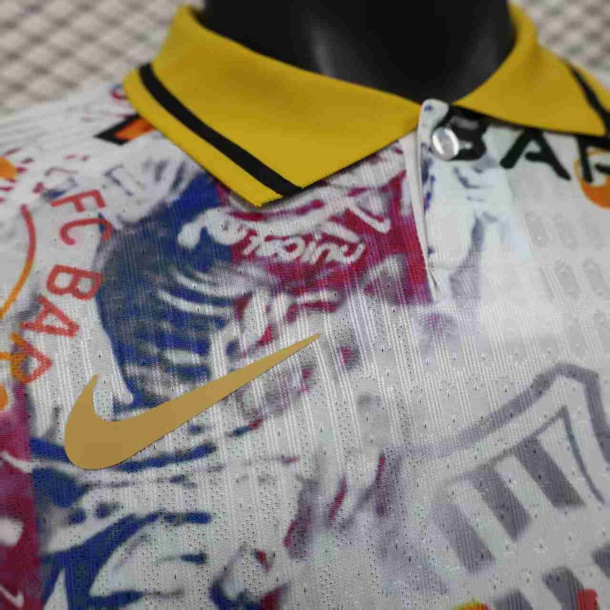 Barcelona 2025-26 Graffiti Special Edition Jersey Player Version - Image 3