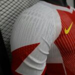 Barcelona 2025-26 Red White Stripe Special Edition Jersey Player Version - Image 3