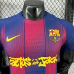 Barcelona 2025-26 Travis Scott Edition Home Jersey Player Version - Image 3