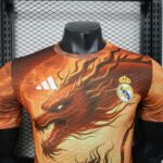 Real Madrid 2025-26 Dragon Flame Special Edition Jersey Player Version - Image 3