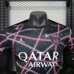 PSG 2025-26 Black Pink Laser Pre-Match Training Jersey Player Version - Image 3