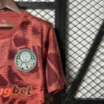 Palmeiras 2025-26 Red Goalkeeper Jersey - Image 3