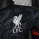 Liverpool 2025-26 Black Flame Phoenix Special Edition Jersey Player Version - Image 3