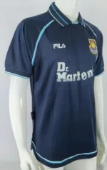 West Ham United 1999-01 Second Away Retro Jersey - Image 3