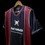 West Ham United 2011-12 Iron Maiden Home Retro Jersey - Image 3