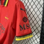 AC Milan 2025-26 Red & Green Co-Branded Diavoli OFF-WHITE Jersey - Image 3
