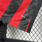 AC Milan 2025-26 Home Long Sleeve Jersey Fan Version - Image 6