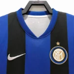 Inter Milan 2008-09 Home Champions League Retro Jersey - Image 3