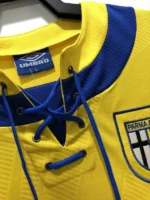 Parma 1993-95 Yellow Retro Jersey - Image 3