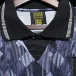 England 1990-91 Black Retro Jersey - Image 3