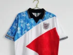 England 1990-91 Tri-color Retro Jersey - Image 3