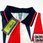 England 1992-93 Home Retro Jersey - Image 3