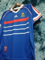 France 1998-99 Home Retro Jersey - Image 3