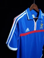France 2000-01 Home Retro Jersey - Image 3
