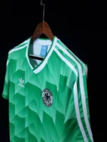 Germany 1990-91 Green Retro Jersey - Image 3