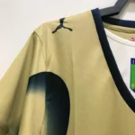 Italy 2006-07 Gold Goalkeeper Retro Jersey - Image 3