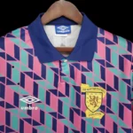 Scotland 1988-89 Away Retro Jersey - Image 5