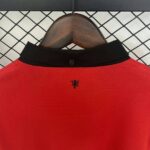 Manchester United 2013-14 Home Retro Long Sleeve Jersey - Image 3