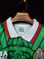 Mexico 1998-99 Green Retro Jersey - Image 4