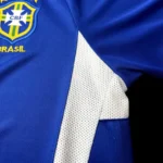 Brazil 2002-03 Away Retro Jersey - Image 4