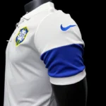 Brazil 2004-05 White Retro Jersey - Image 4