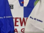Blackburn 1994-95 Home Retro Long Sleeve Jersey - Image 4