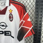AC Milan 1997-98 White Away Retro Jersey - Image 4