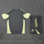 Real Madrid 2025-26 Dark Grey Short Sleeve Training Kit - Image 4
