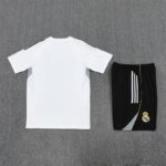Real Madrid 2025-26 White Short Sleeve Training Kit - Image 4