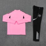 Inter Miami CF 2025-26 Pink Half Zip Long Sleeve Training Kit - Image 4