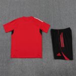Manchester United 2025-26 Red Short Sleeve Training Kit - Image 4