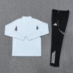 Japan 2025-26 Light Grey Half Zip Long Sleeve Training Kit - Image 4