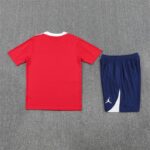 PSG Jordan 2025-26 Red Short Sleeve Training Kit - Image 4