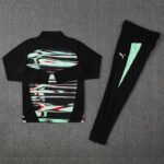Portugal 2025-26 Green Black (Camo Edition) Half Zip Long Sleeve Training Kit - Image 4