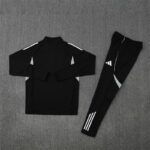 Argentina 2025-26 Black Half Zip Long Sleeve Training Kit - Image 4