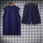 Barcelona 2025-26 Dark Blue with Gold Vest Training Kit - Image 4
