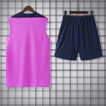 Barcelona 2025-26 Purple and Blue Vest Training Kit - Image 4