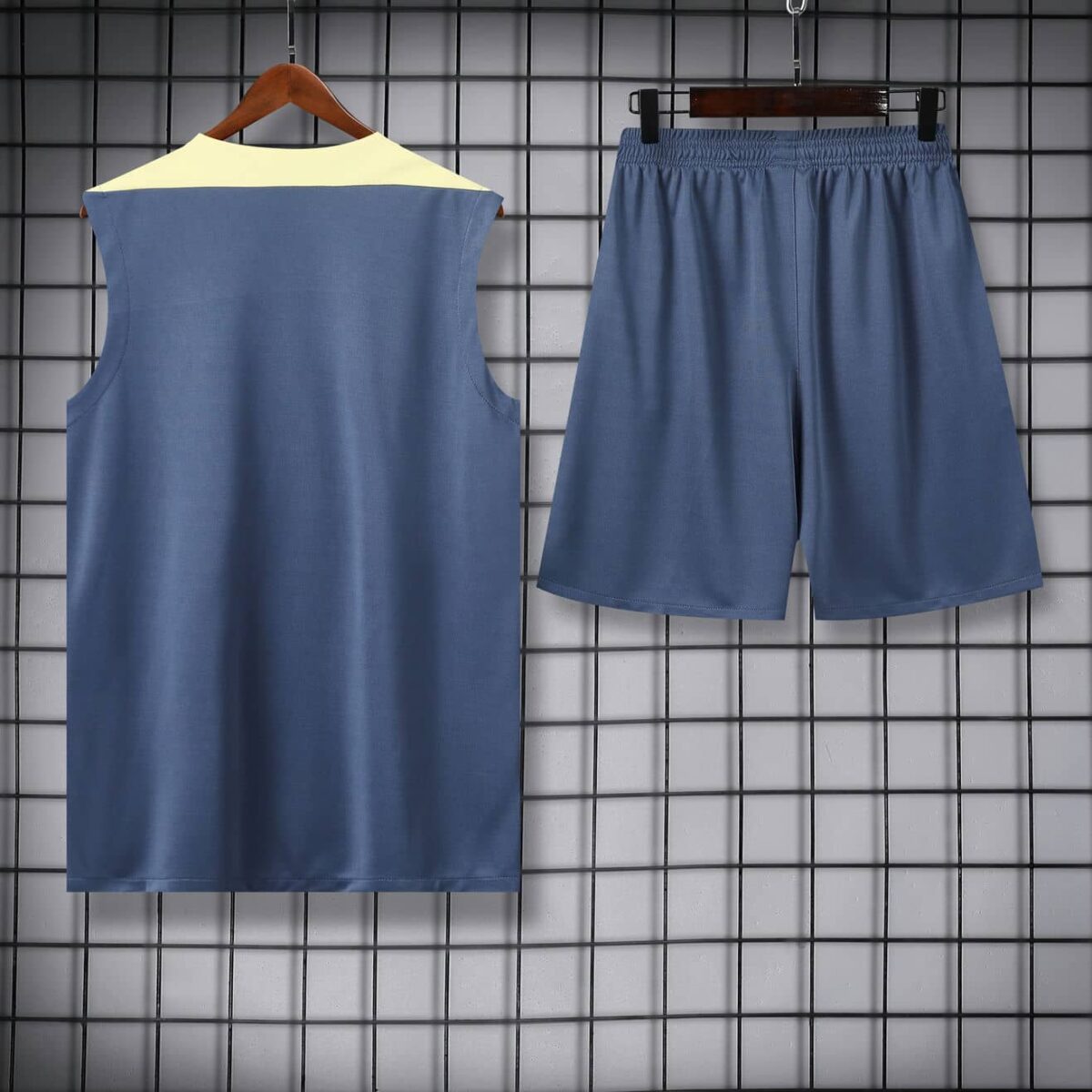 Club America 2025-26 Blue Yellow Vest Training Kit - Image 4