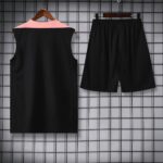 PSG 2025-26 Black Pink Vest Training Kit - Image 4