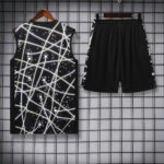 Chelsea 2025-26 Black Galaxy Vest Training Kit - Image 4