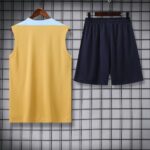 France 2025-26 Yellow and Blue Vest Training Kit - Image 4