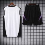 Germany 2025-26 White and Purple Vest Training Kit - Image 4