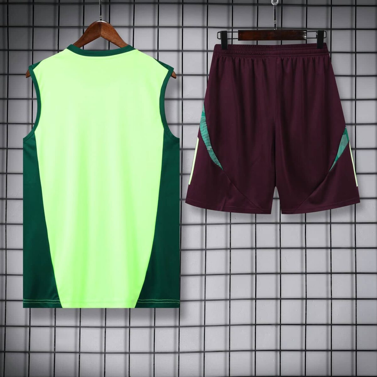 Mexico 2025-26 Neon Green Vest Training Kit - Image 4