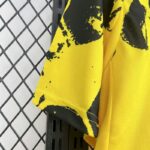 Borussia Dortmund 2025-26 Black Brushstroke Graphic Special Edition Jersey - Image 4